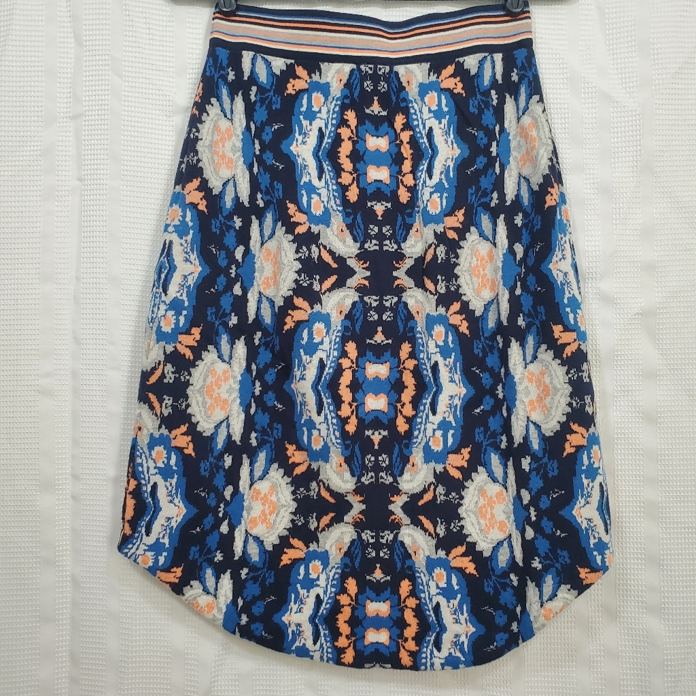 ANTHROPOLOGIE MOTH Antica Sweater Knit Skirt Size XS